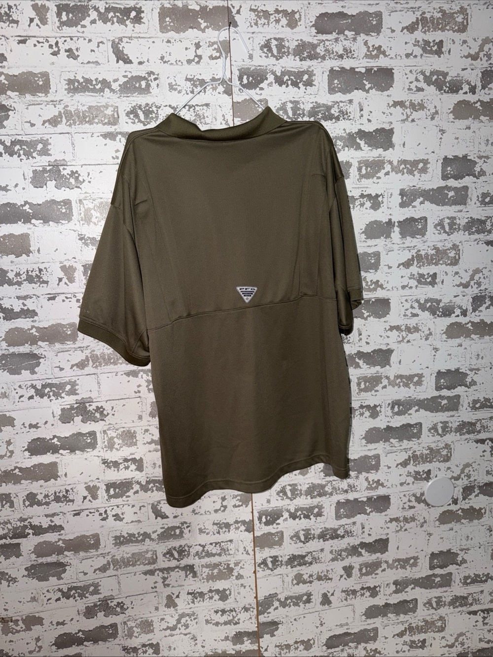 Columbia Olive Green Men's Performance Polo